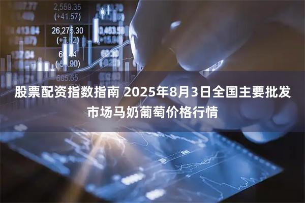 股票配资指数指南 2025年8月3日全国主要批发市场马奶葡萄价格行情